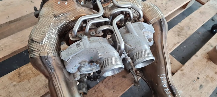 фото №8, S6 c7 4g рестайлінг турбонагнітач турбіни 4.0 tfsi do відновлення s7 4g