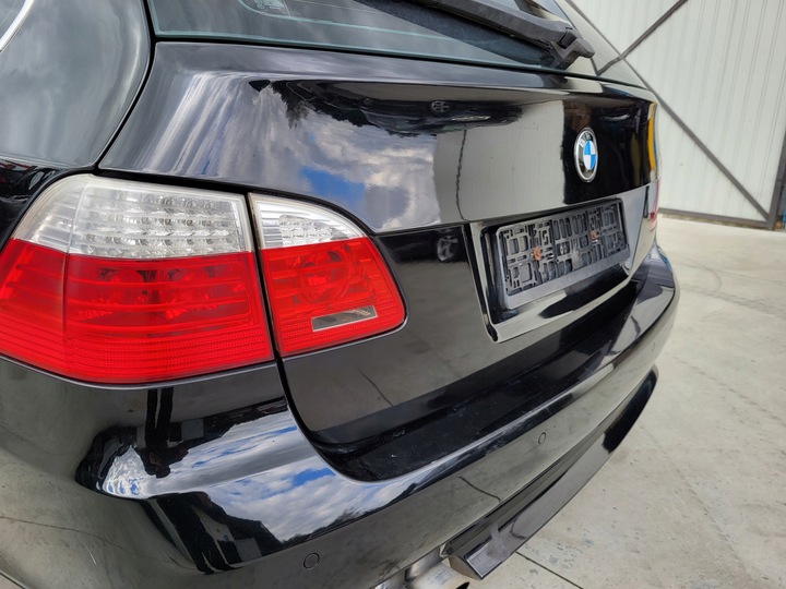 фото №6, Bmw e61 рестайлинг 07r крышка багажника schwarz 2 ii