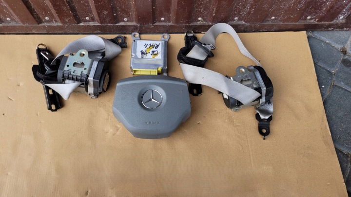 фото №5, Консоль торпедо раздаточная подушки ремни air bag комплект mercedes ml164