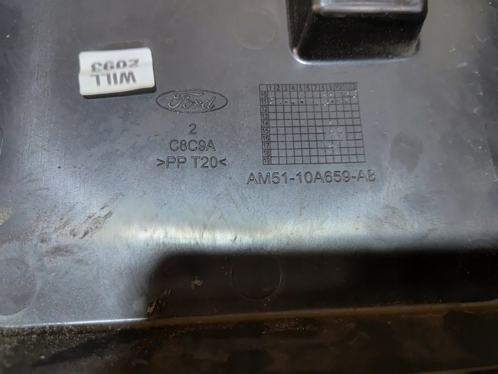 фото №5, Focus mk3 c-max mk2 корпус акумулятора верхня am5110a659ab
