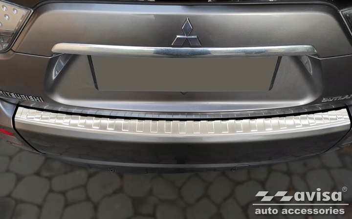 фото №5, Планка стальной накладка na бампер зад citroen c-crosser