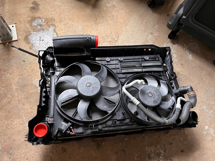 фото №7, Jetta vi 1.6 tdi pas переднее комплект радиатор