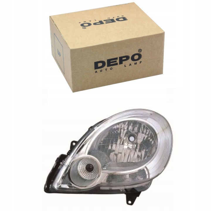 фото №1, Фара праві do renault kangoo 2008-