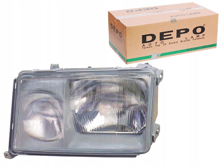 фото №1, Фара h3/h4 пневматичний колір вкладиш: chromo