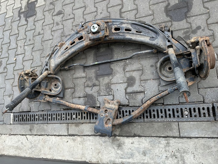 фото №10, Балка підвішування заднього, зад mercedes a w169,