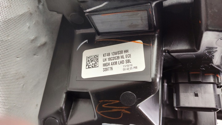 фото №11, Ford edge рестайлінг повний led лівий фара лампа ліва kt4b-13w030-hh