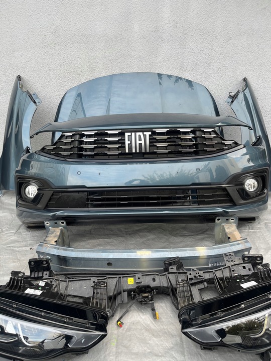 фото №5, Fiat tipo ii рестайлінг бампер капот лампи pas радіатор 2021-