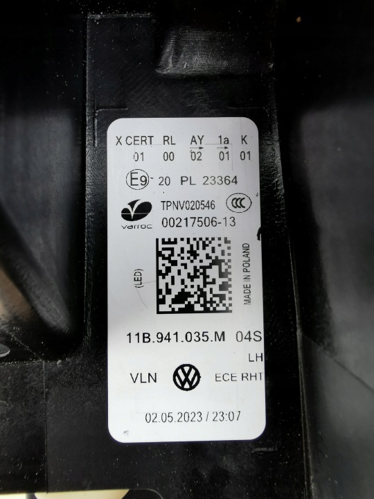 фото №15, Vw id4 id.4 11b фара передня ліва європа повний led iq light 11b941035m