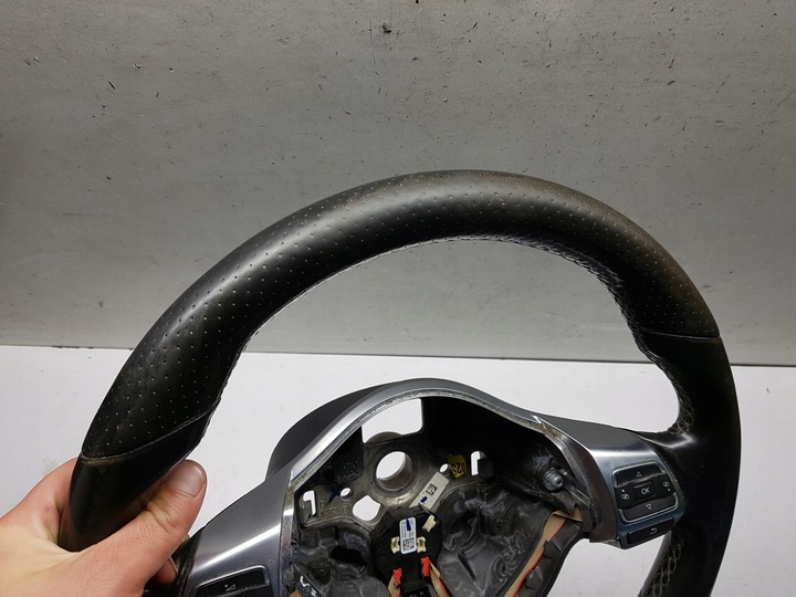 фото №7, Vw golf vi 08-13r gtd руль кожаный