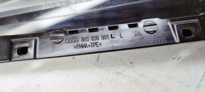 фото №7, Накладка защита стойка l t audi a4 b8 8k0839901l mat 1