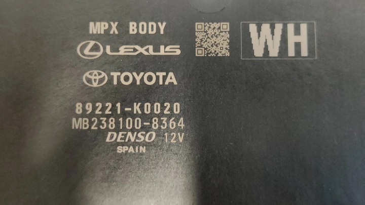 фото №8, Toyota yaris iv p21 2020-2024 1.5 h модуль блок керування комфорту mpx