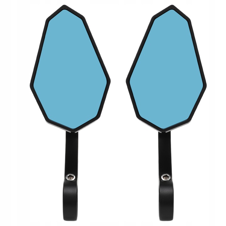 фото №10, Пара дзеркал заднього виду мотоцикл кріплення кінцеві кермо лівий праві