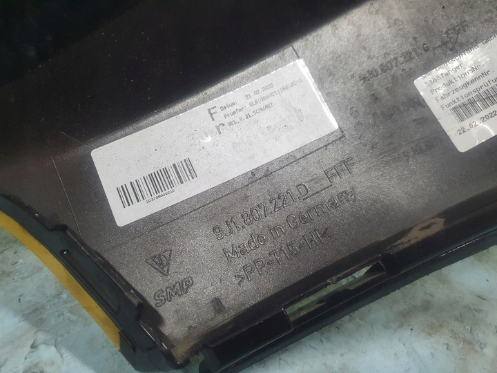 фото №10, Бампер porsche taycan 9j1 sport туризмо перед