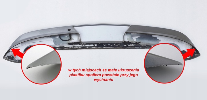 фото №10, Opel astra h універсал спойлер накладка накладка спойлер задньої кришки opc