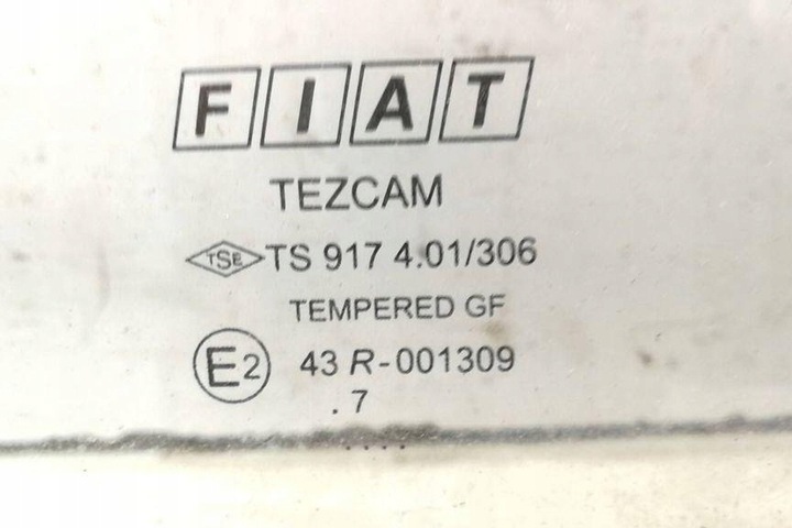 фото №9, Стекло правых дверь сдвижных fiat doblo mpv 119_, 223_ 43r001309 1.25l