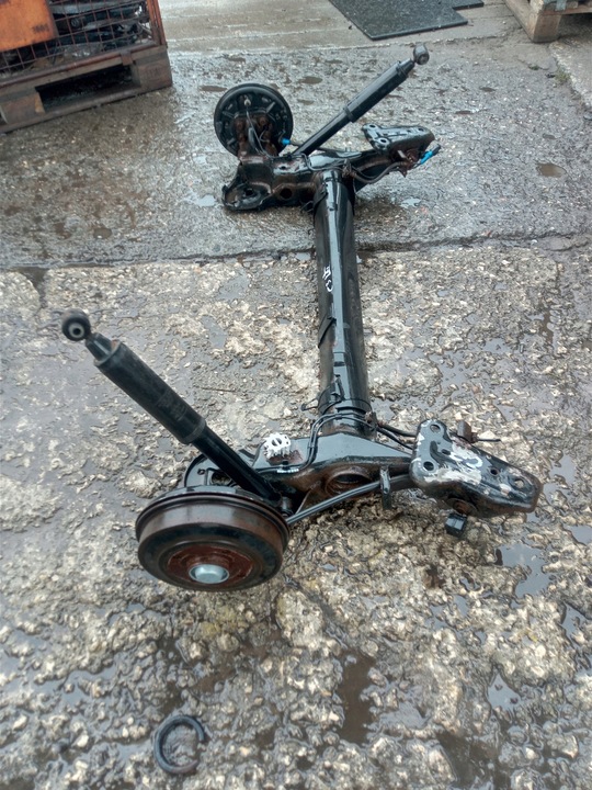 фото №4, Citroen c3 iii підвішування балка задня вісь барабани