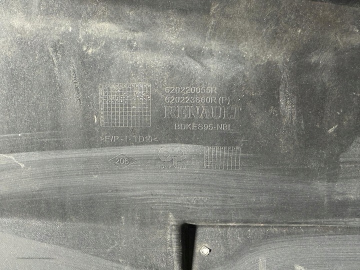 фото №11, Renault megane 3 iii рестайлінг 13- бампер перед переднє 620220055r повний гарний