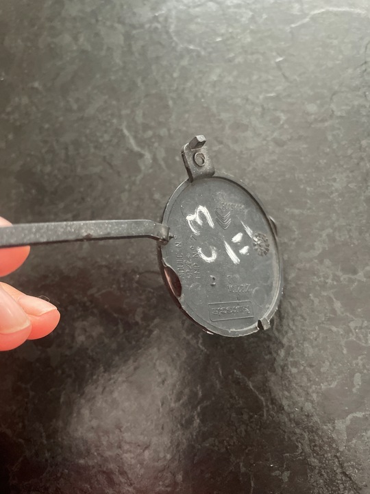 фото №2, Citroen c3 ii 09- заглушка бампера передня перед