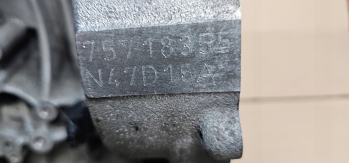 фото №8, Bmw f20 блок двигателя n47 n47d16a 7823030 номинал