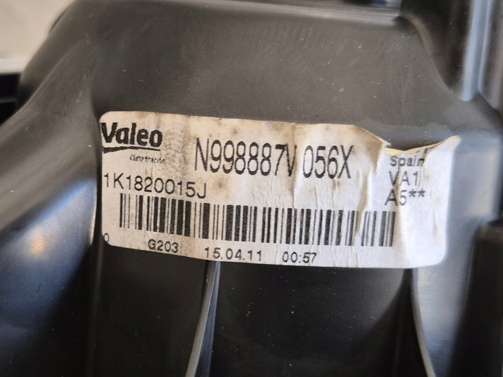 фото №8, Vw eos golf vi двигатель вентилятор нагревателя 3c0907521f 1k1820015j