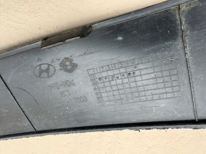 фото №14, Hyundai i10 iii 3 19-23r спойлер спойлер накладка бампера перед 86591-k7000