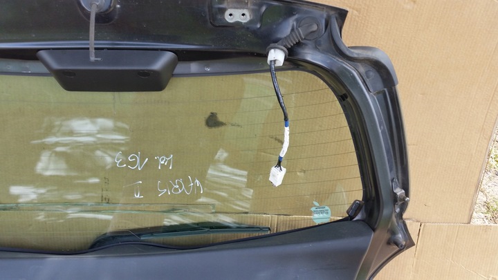 фото №12, Крышка багажника зад toyota yaris ii 1g3