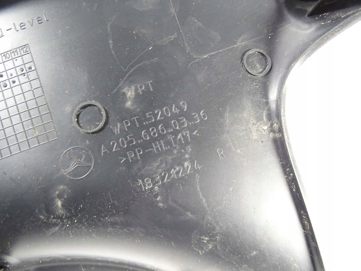 фото №4, Mercedes c w205 планка захист порога праві зад