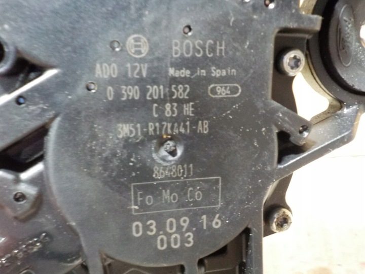 фото №3, Ford focus c-max 1.8 b 2003r. двигунчик двірники зад 3m51r17k441