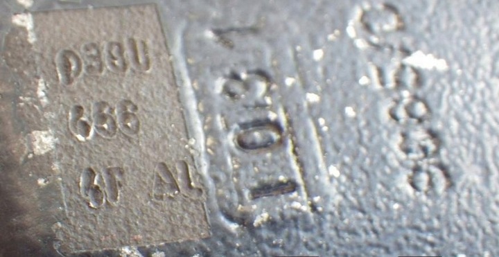 фото №7, Супорт гальмівний лівий зад audi s6 c6 4f0615403g