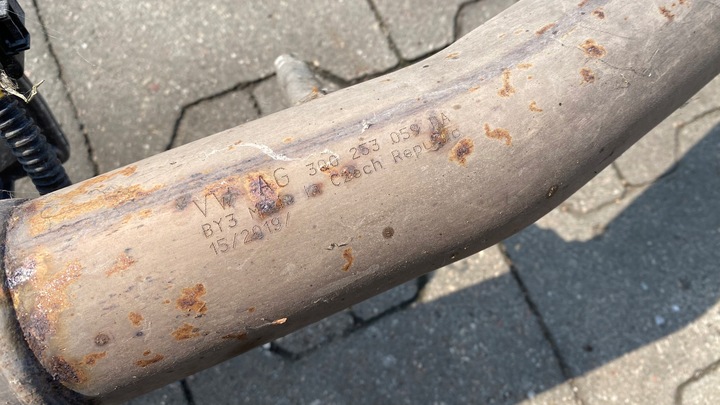 фото №9, Вихлоп глушник кінцевий дросельна заслінка vw arteon 2.0 tdi 3q5253611aa 3q0253691k