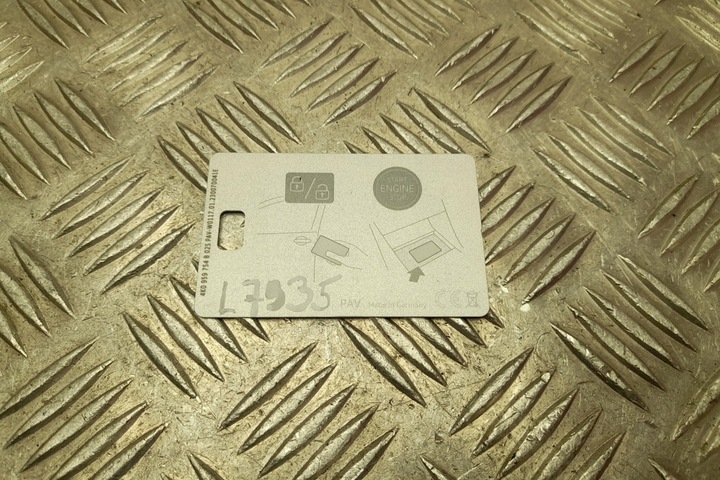 фото №1, Ключ vw arteon 3h7 4k0959754b дизель 110kw 2023