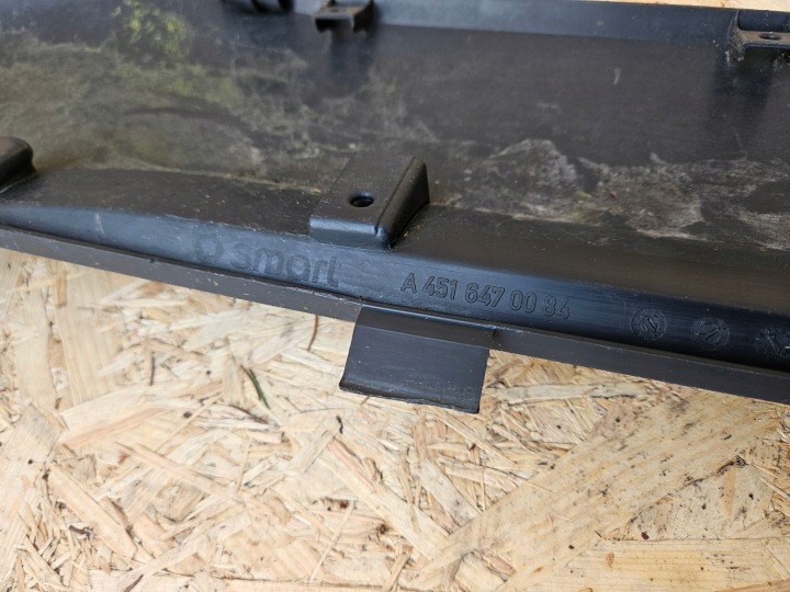 фото №13, Спойлер накладка бампера зад smart fortwo a4516470084