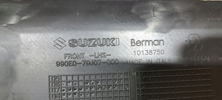 фото №7, Suzuki sx4 планка дверь левая перед 990e0-79j07-000