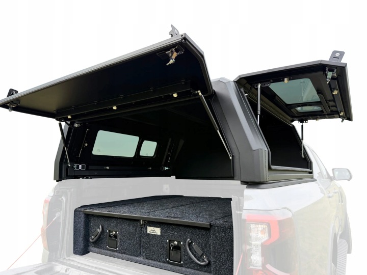 фото №8, Надстройка tectracab алюминиевая ford ranger hardtop з окнами боковыми