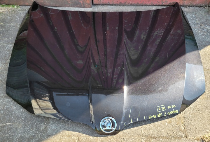 фото №11, Капот skoda superb 2 ii передний рестайлинг 08-13 / рестайлинг 13-15