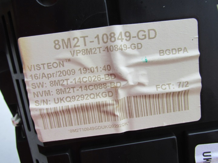 фото №7, Спидометр европа ford mondeo mk4 s-max mk1 galaxy mk3 2,0 tdci 2009 год