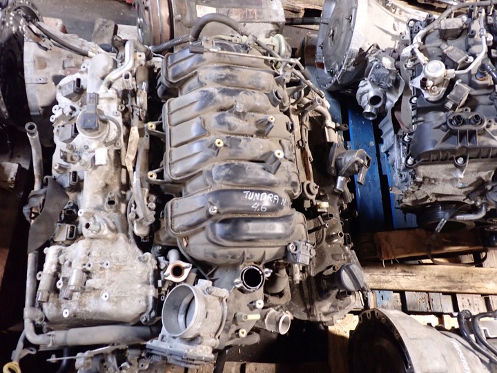 фото №7, Двигатель голый 4.6 1ur-fe toyota tundra land cruiser 200 lexus gx460 2009-