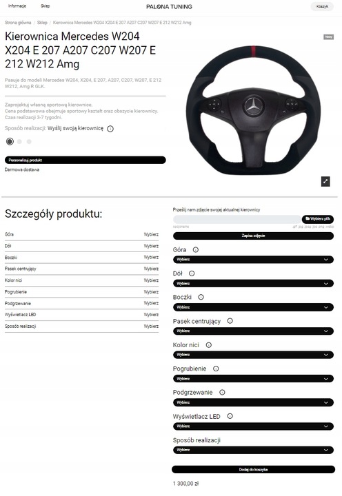 фото №8, Модифікація кермо mercedes w204 x204 e 207 a207 c207 w207 e 212 w212