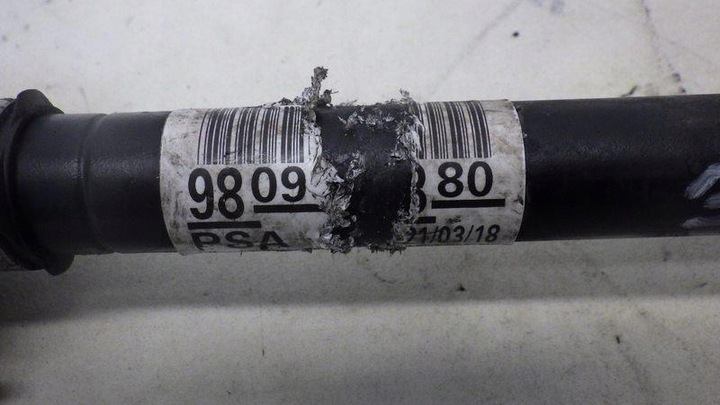 фото №9, Піввісь права механічна коробка передач peugeot 3008 ii 1.6