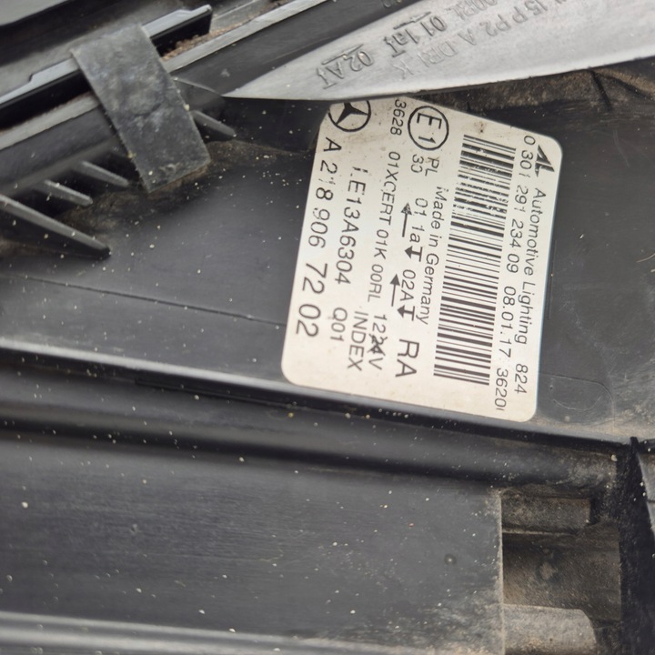 фото №12, Mercedes cls w218 a218 рестайлинг 14-18 лампа multibeam полный led правая перед eu