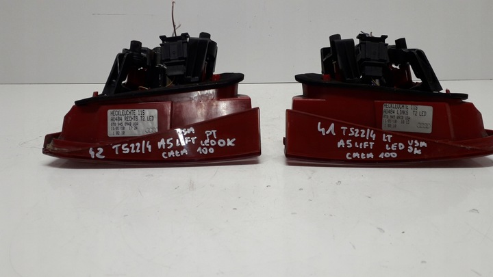 фото №10, Audi a5 sportback лампа правая задняя w крышка багажника led