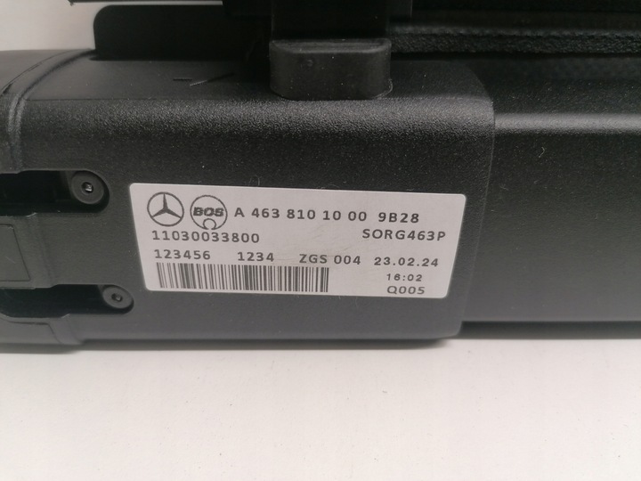 фото №8, Mercedes g класс w463 w464 ролета багажника новая оригинал 2018-