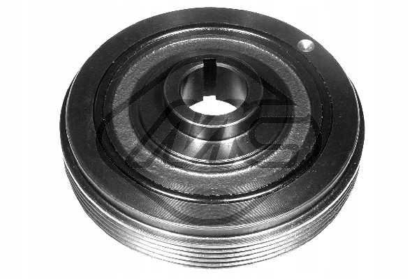 фото №2, Metalcaucho 02848 колесо ременное, wał коленчатый