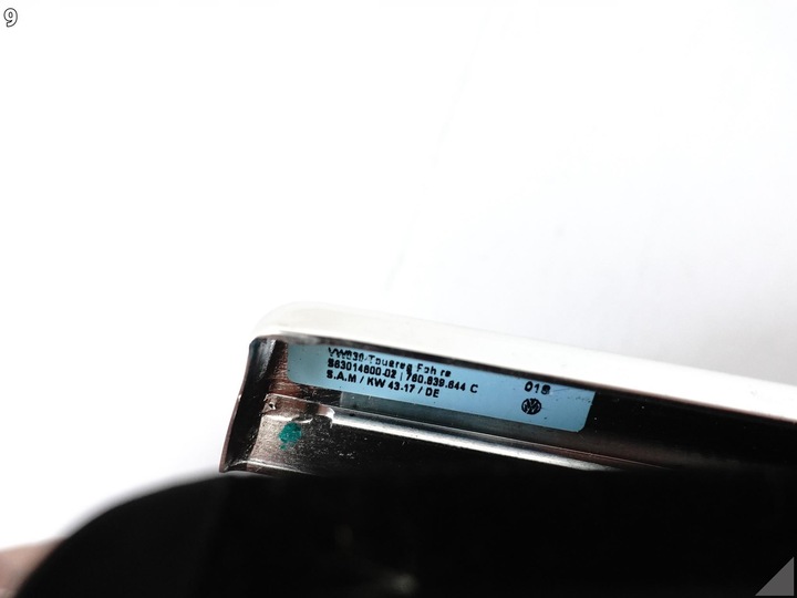 фото №10, Vw touareg iii 760 cr7 18- прокладка двері правих зад планка хром