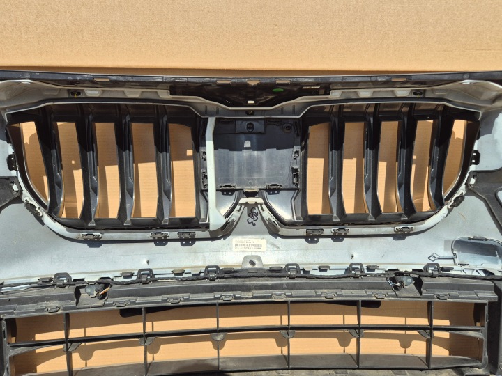 фото №15, Bmw u11 x1 бампер перед x-line комплектный цвет альпийский белый iii цвет 300