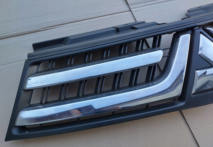 фото №7, Mitsubishi l200 4 iv рестайлинг 10-15 решётка радиатора решётка бампера передней 7450a870