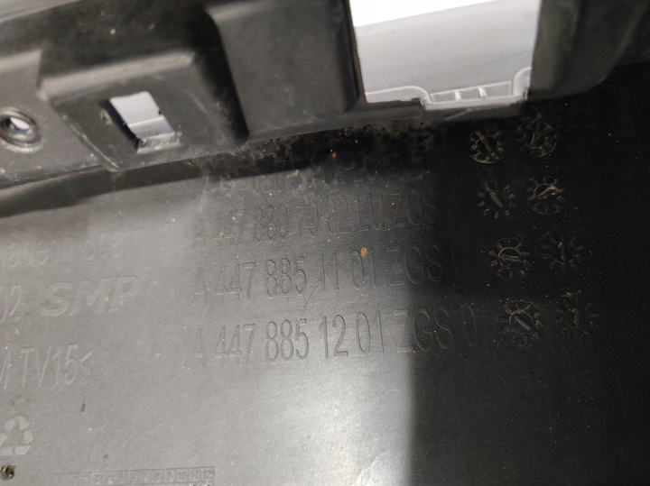 фото №7, Бампер зад задний mercedes vito w447 a4478851201