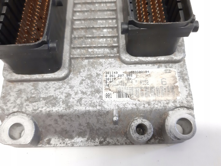 фото №3, Fiat punto ii 1.2b компьютер двигателя 0261207902