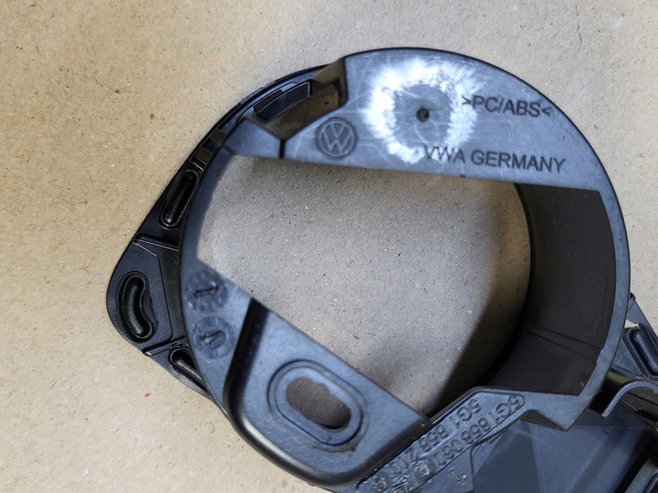 фото №8, Рамка перемикача світла захист dekor піаніно vw golf vii 7 5g оригінальний номер європа