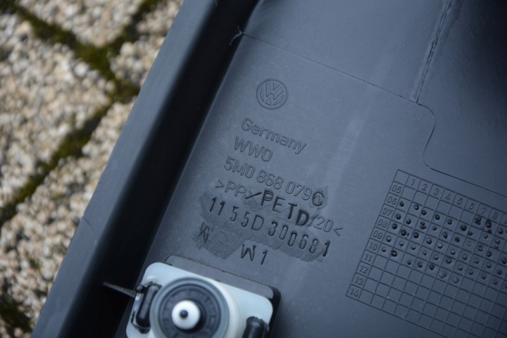 фото №10, Карта двері vw golf 6+ 5m0868079c 080c 074b 073b